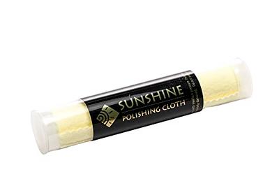 Sunshine Polishing Cloth for Silver, Brass, Copper, Jewelry, 7.5 X