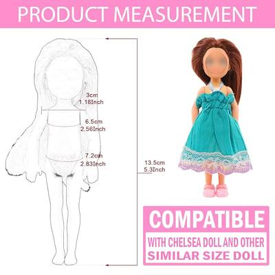  25 PCS Doll Clothes for 11.5 inch Girl Doll Including 3 Flower  Dress 2 Seqien Dress 3 Casual Wear 2 Fashion Dress 2 Swimwear 10 Pair of  Shoes Birthday for Girls Style in Random : Toys & Games