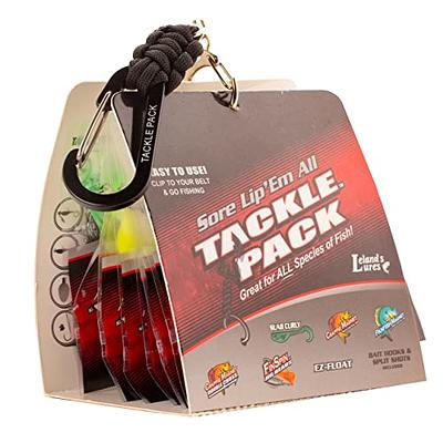 Crappie Magnet Tackle Pack Kit - Fishing Lures, Jig Hooks, Split