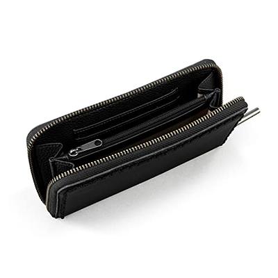 The Sak Essential Leather Zip Wallet, Black