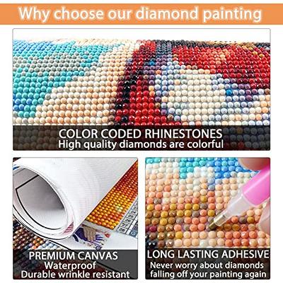 Eterkosu Castle Diamond Art Painting Kits for Adults - Scenery Full Drill  Diamond Dots Paintings for Beginners Round 5D Paint with Diamonds Pictures  Gem Art Painting Kits DIY Adult Crafts Kits 