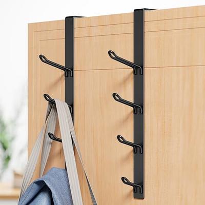 Over The Door Hooks Foldable Over The Door Coat Hooks 2Pack Wood