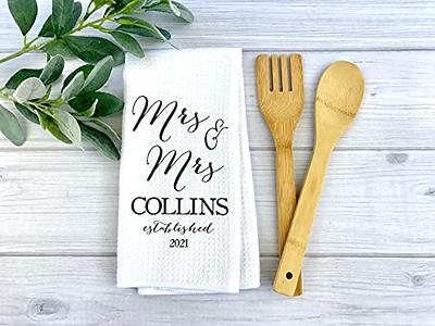 Personalized Wedding Gift Wooden Spoons, Kitchen Bridal Shower