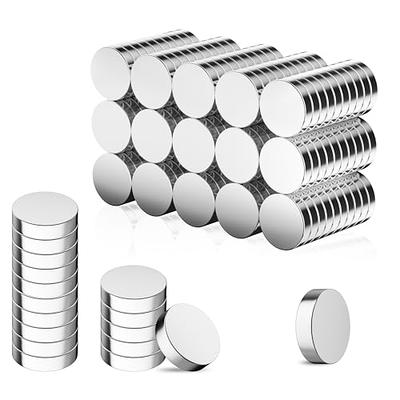 60Pack Small Magnets Mini Magnets Multi-use Refrigerator Small Neodymium  Magnets Premium Fridge Magnets 5mm x 2mm Office Magnets for Whiteboard