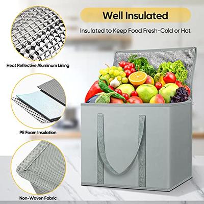 Reusable Thermo Lunch Bags - Non Woven - Box and Wrap