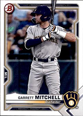 2023 Bowman Garrett Mitchell Rookie #41 Milwaukee Brewers Baseball Card