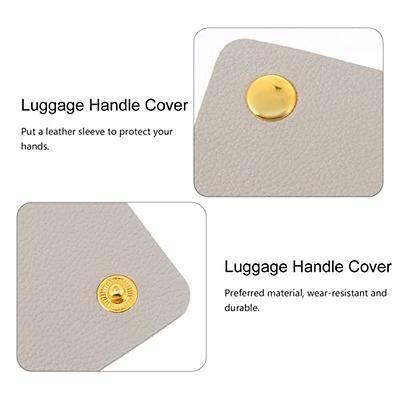 Gadpiparty Handbag Handle Leather Leather handle wrap leather bag handle  cover Leather Luggage Handle Covers Wrap Covers: PU
