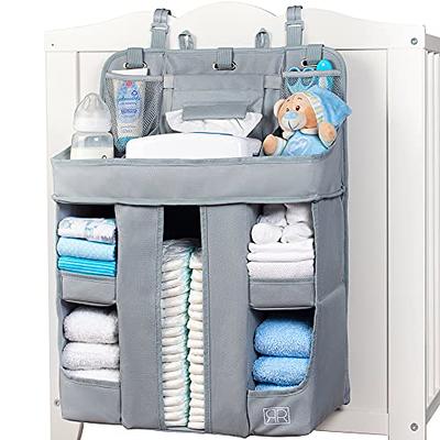 Maliton Hanging Diaper Caddy Organizer - Diaper Stacker for Changing Table,  Crib, Playard or Wall & Nursery Organization Baby Shower Gifts for Newborn  (Gray Cloud) - Yahoo Shopping