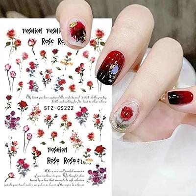 Rose 5D Sticker Sheets (5D-K211) - Nail Supplies Mumbai