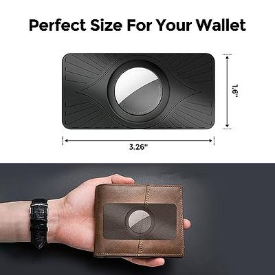 LORZOR AirTag Wallet for Men with AirTag Holder, Minimalist Men's Leather  Pop Up Wallet Slim Bifold Card Holder Wallet RFID Blocking Smart Wallet for  Men for Apple AirTag (No Airtag Included) 