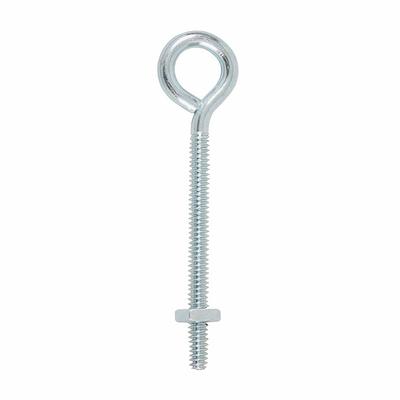 Everbilt 1 in. x 3-1/2 in. Zinc-Plated Screw Eye (2-Pack) 43044 - The Home  Depot
