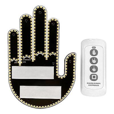 Car Finger Light, Road Rage Finger Signs, Finger Gesture Car Accessories,  Give the Bird & Love