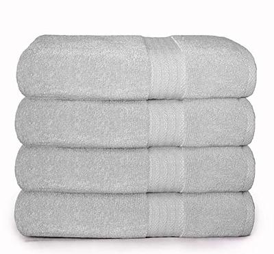 4 Piece 100% Cotton Bath Towel Set - Yahoo Shopping