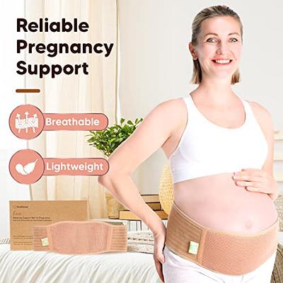 ChongErfei 2 in 1 Postpartum Belly Band - Recovery Belly/Pelvis Belt Black  Support Postpartum Belly Band,Black One Size