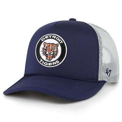 Detroit Tigers '47 Flag Flutter Hitch Snapback Hat - White