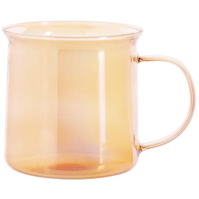 Handle mug borosilicate glass