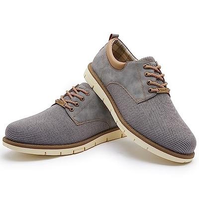 Men's Trendy Knitted Breathable Skate Shoes, Fashionable Non-slip Smart Casual  Shoes, Men's Footwear - Temu