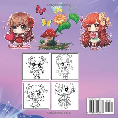 ANIME Girls Coloring book for ANIME lovers: Amazing 50 Anime And Manga  Characters | Beautiful Shojo And Josei Illustrations, Cute Hawaii  characters