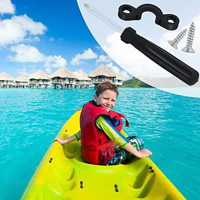 Kayak Pad Eye Deck Loops Tie Down with Screws for Kayak Rigging Boat(10Pcs,Black)  - Yahoo Shopping