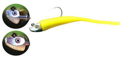 Al Gags EELTS2 Whip-It Eel Tuna Lure 10in 06 Pink Silver - EELTS2