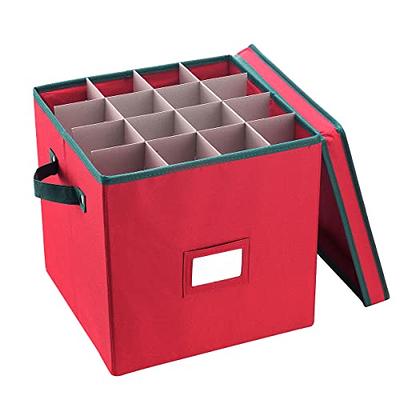 Elf Stor 83-DT5019 All Occasion Vertical 30 in. Wrapping Paper Storage Box  with Lid, Red, 1 - Fred Meyer