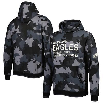 Men's The Wild Collective Black Dallas Cowboys Camo Pullover Hoodie