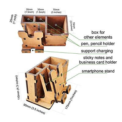 Smart - Creative Personalized Team Gifts Bulk For Men. Resin Wood Desk  Organizer Set, Phone Stand & Pen & Sticky Note Holder - Yahoo Shopping