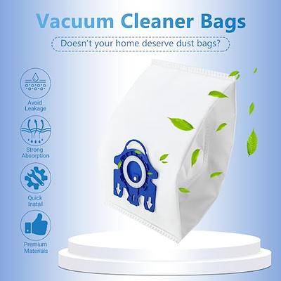 10 Packs AirClean 3D Efficiency Bags Replacement for Miele GN Vacuum  Cleaner Dust Bag for Classic C1 Complete C1/C2/C3 S227 S240 S270 S400 S2 S5  S8