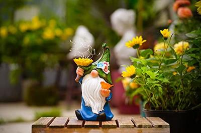 CHUANGFENG Gnomes Garden Decor with Solar Firework Lights,Solar Garden  gnome Statue Decoration for Outdoor Patio Yard Lawn Decoration Gift for  Mother's Day Christmas Day - Yahoo Shopping