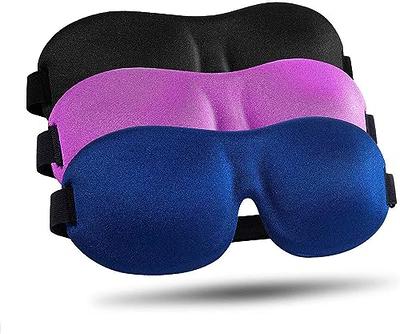 Sleep Mask Blindfold Eye Shades - 100% Light Blocking - Blackout