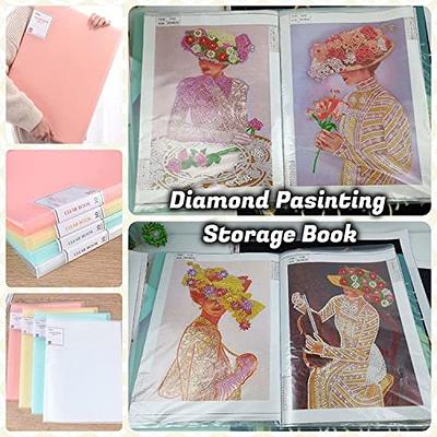 A3 Diamond Painting Storage Book for Diamond Painting Kits Diamond Art  Storage Presentation Book Diamond Art Portfolio Folder with 30 Pocket  Slevees Protectors(Blue) : : Home & Kitchen