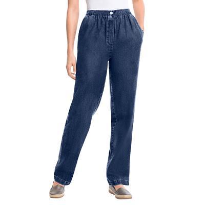 Plus Size Women's 7-Day Straight-Leg Jean by Woman Within in Indigo (Size  24 WP) Pant - Yahoo Shopping