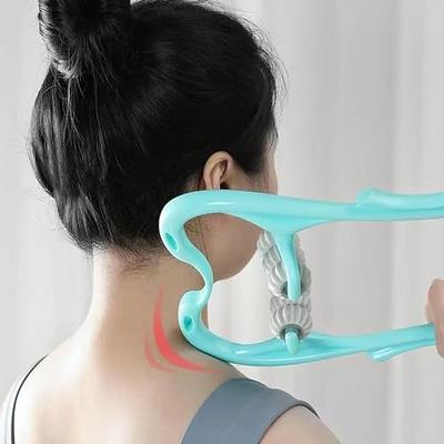 Neck Massager Rolneck Shoulder and Neck Dual Trigger Deep Tissue Pain  Relief