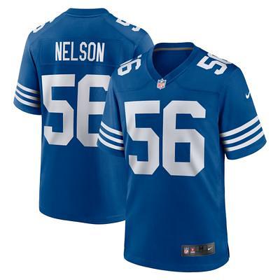 Men's Nike Indianapolis Colts Royal Custom Game Jersey