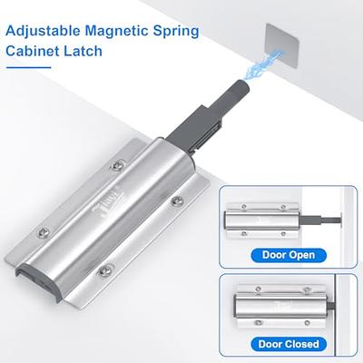 Magnetic Push Latches for Cabinets Jiayi 4 Pack Push to Open Door