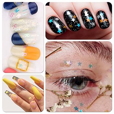 Chunky Glitter and Glow in The Dark Glitter 16 Colors with Glue Set 1,  Holographic Body Glitter + Glow Glitter for Women Face Body Nail Hair  Sparkle