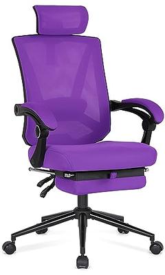 Purple High Back Office Chair with Lumbar Support 25.25 x 25.5 x 41.5 :  99662C-____ - Pro Line II by Office Star Products