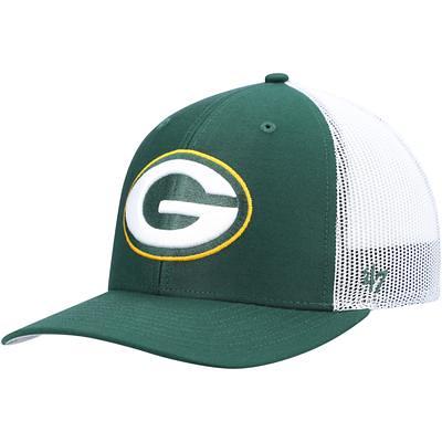 '47 Cream/Green Green Bay Packers Sidestep Clean Up Adjustable Hat