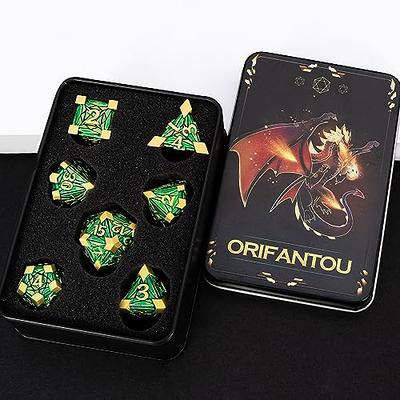 Dragon Ring Box and Mini Dice set for RPG