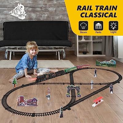  Train Set for Boys Girls - Electric Toy Train