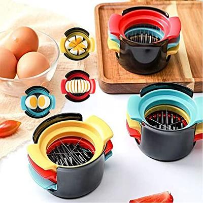 Egg Slicer for Hard Boiled Eggs - Multipurpose Boiled Egg Slicers