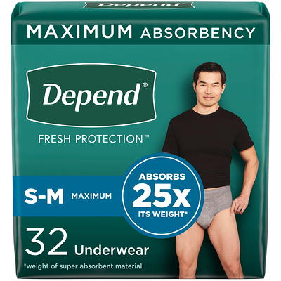 Depend Silhouette Incontinence & Postpartum Underwear for Women, Large Size  12ct