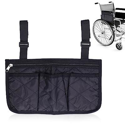 Wheelchair Bag,Wheelchair Accessories for Adults,Wheelchair Bags to Hang on  Back,Wheelchair Backpack,Wheelchair Storage Accessories,Electric