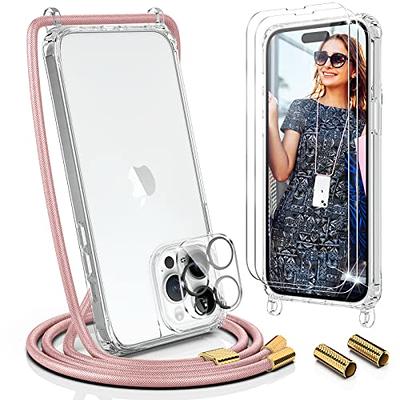 Transparent Crossbody Phone Case With Strap, Compatible With