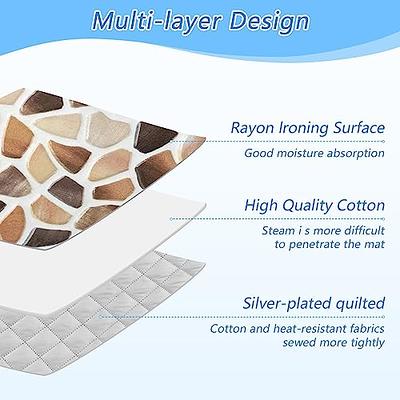 Ironing Mat, Ironing Board Cover and Pad, Quilted Ironing Mat