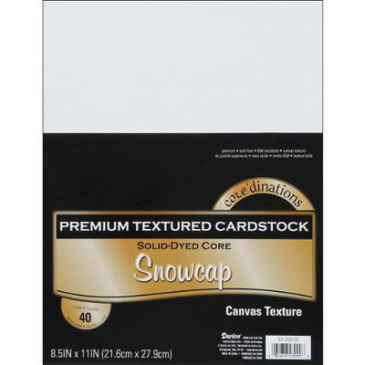 Cardstock 12x12 Variety Pack, 60 Sheets | 80lb Premium Textured Scrapbook Paper, Solid Core | Acid Free Double Sided Card Stock for Paper Crafts