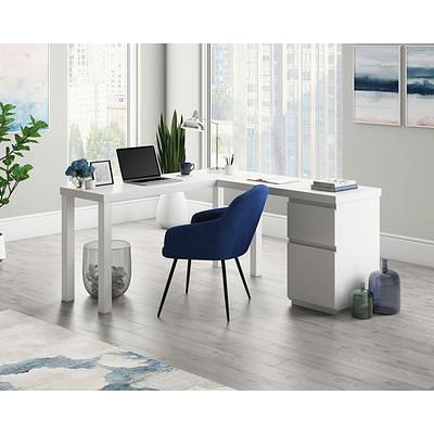 Palladia L-Shaped Desk with File Storage - Right Return by Sauder Furniture