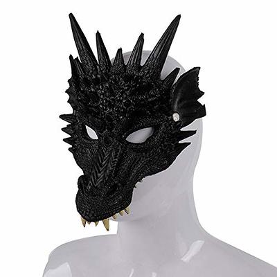 Toyvian 2pcs Mask Halloween Fox Therian Mask Cosplay Costume Half