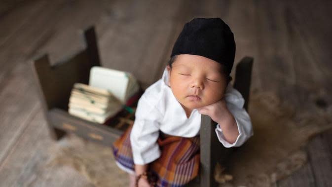 Potret Baby Born Shaquille Anak Cut Meyriska. (Sumber: Instagram.com/shaquillekailidanuarta)