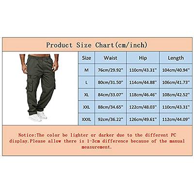 Fudule Men's Work Pants, Men Outdoor Cargo Pants Fashion